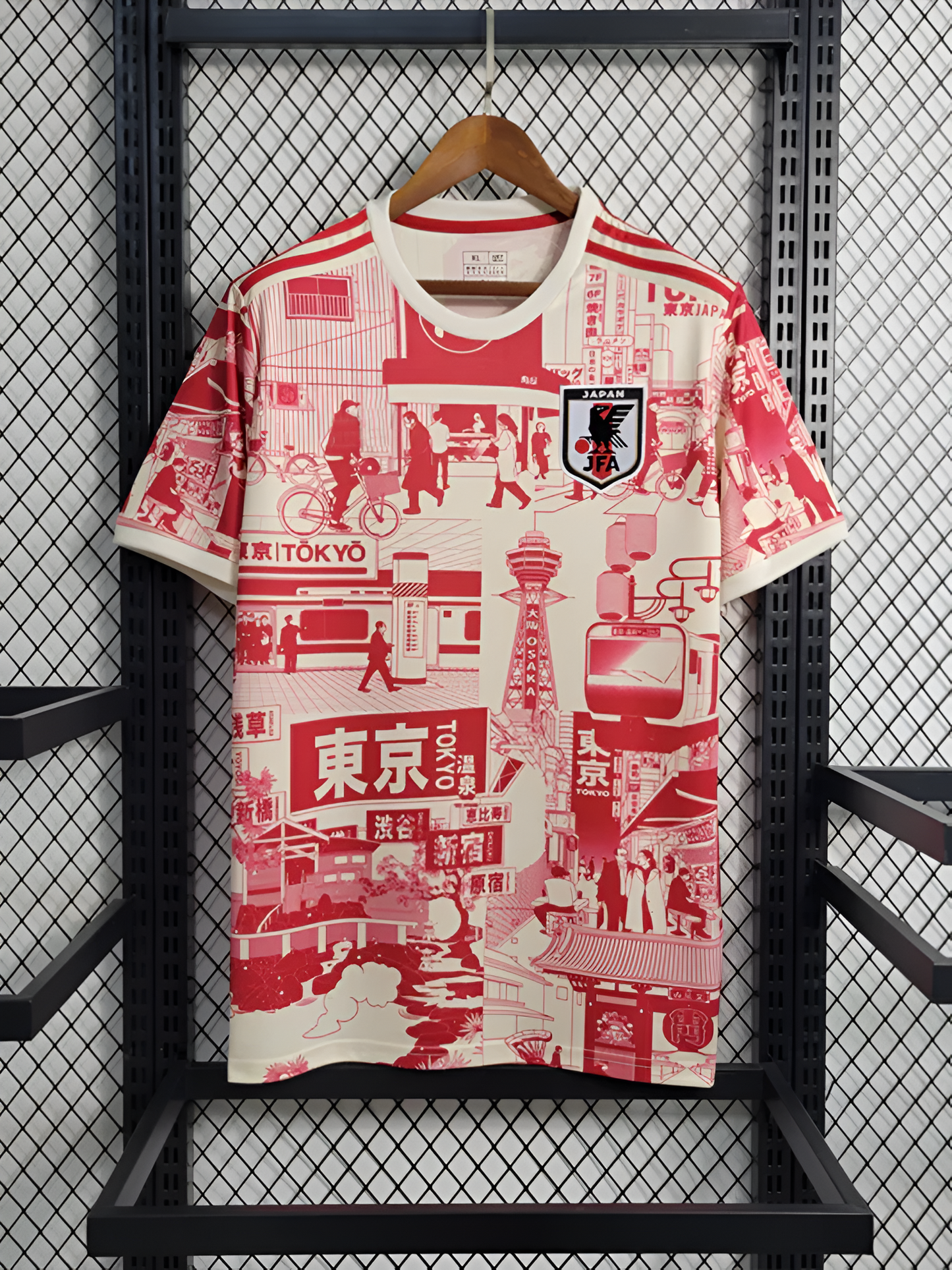 MAILLOT DU JAPON "TOKYO" ROUGE