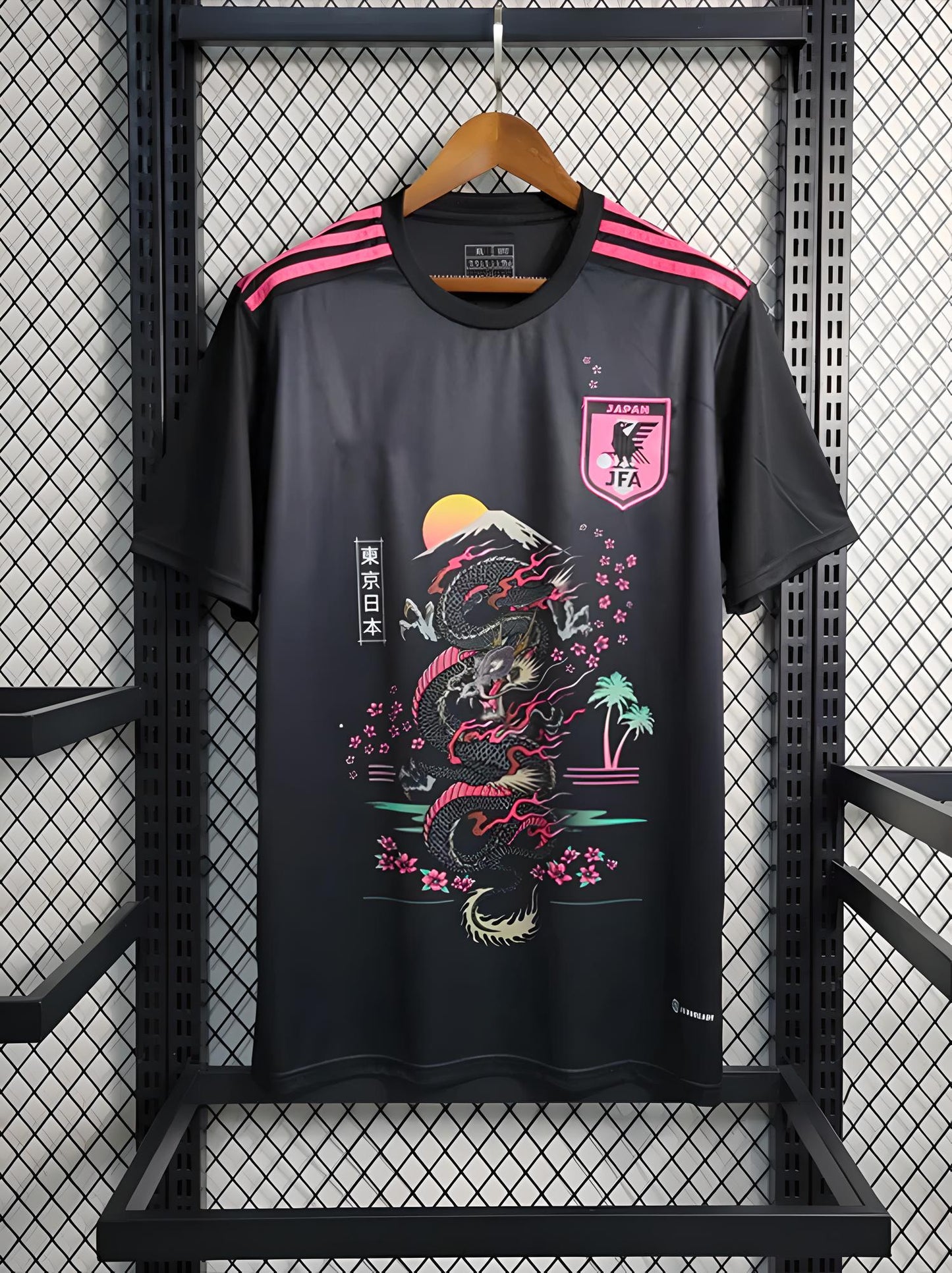 MAILLOT DU JAPON "DRAGON NOIR"