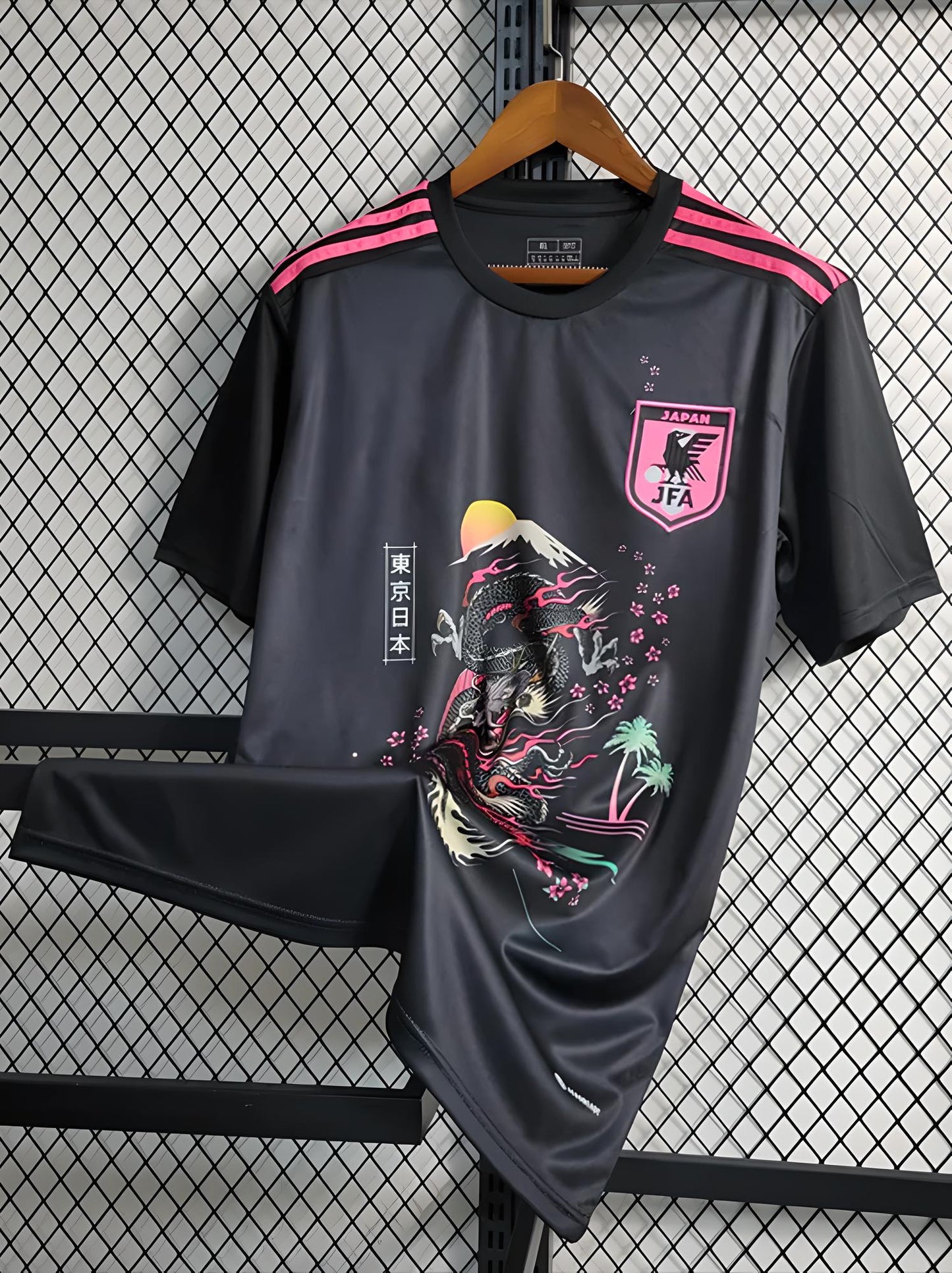 MAILLOT DU JAPON "DRAGON NOIR"