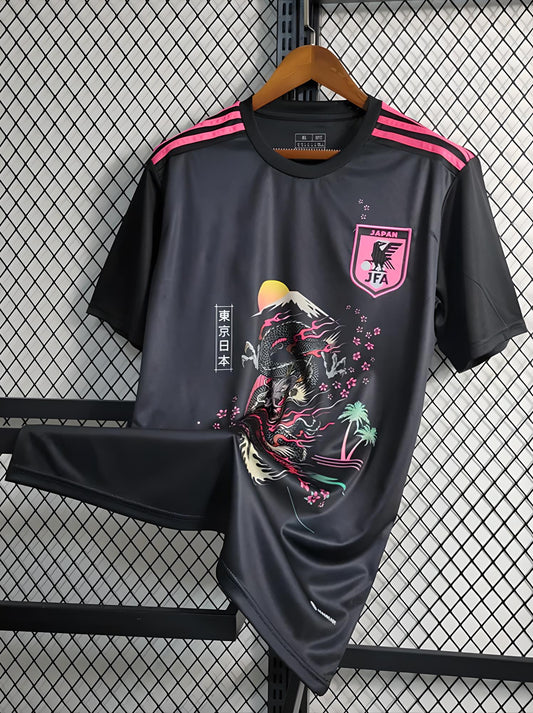 MAILLOT DU JAPON "DRAGON NOIR"